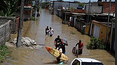Následky silných pívalových de v brazilské megapoli Rio de Janeiro (15....