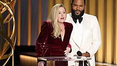 Christina Applegate na udílení cen Emmy (Los Angeles, 15. ledna 2024)