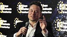Americký miliardá Elon Musk na konferenci Evropského idovského sdruení (EJA)...