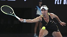 eská tenistka Barbora Krejíková bojuje ve tvrtfinále Australian Open.
