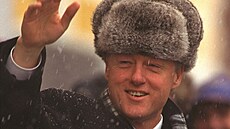 Americký prezident Bill Clinton na návtv Moskvy (14. ledna 1994)