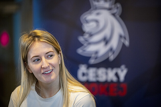 Kapitánka ženské hokejové reprezentace Aneta Tejralová.