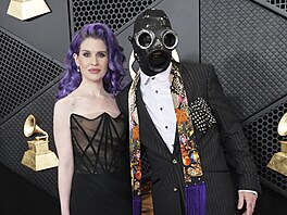 Kelly Osbourne a Sid Wilson na udílení cen Grammy (Los Angeles, 4. února 2024)