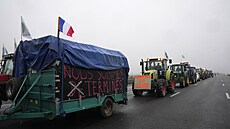 Farmái ruí stávku a odjídjí s traktory. (2. února 2023)