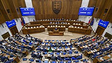 Sídlo slovenského parlamentu (8. února 2024)