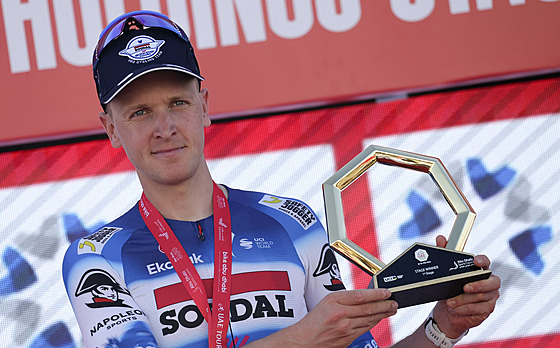 Belgický cyklista Tim Merlier vyhrál úvodní etapu závodu Kolem Spojených...