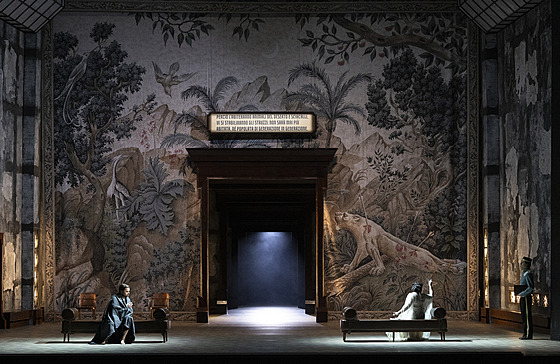 Scéna z Verdiho Nabucca ve Státní opee