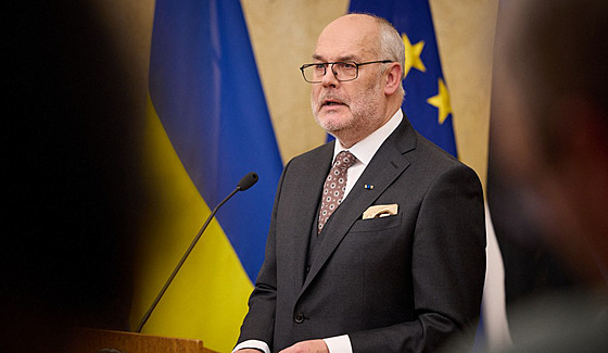 Estonský prezident Alar Karis (11. ledna 2024)