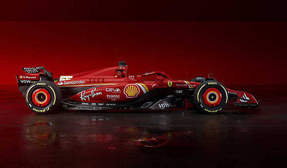 Monopost Ferrari pro sezonu mistrovství svta F1 2024.