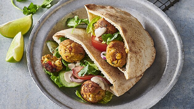 Falafel s omáčkou tahini