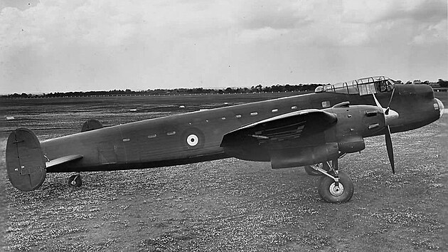 Prvn prototyp Avro Manchester