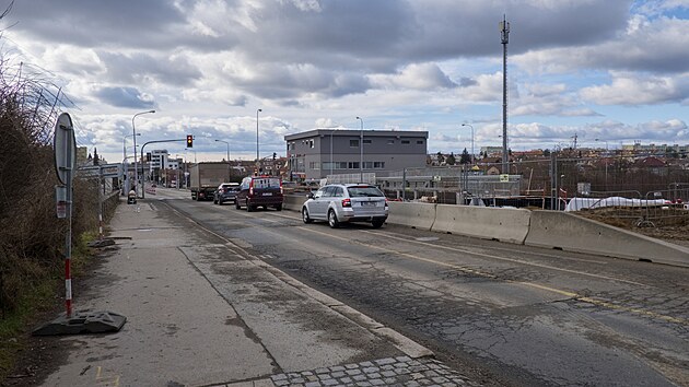 Most v Merhautov ulici v Brn je jet dneska prjezdn, ve stedu 14. nora 2024 se zave (13. nora 2024)