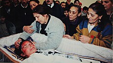 Poheb Heleny Biháriové v Opav (15. února 1998)