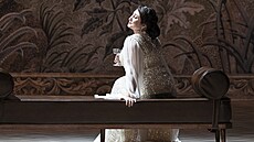 Oksana Nosatova (Abigail) ve Verdiho opee Nabucco ve Státní opee