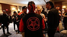 Satanistické shromádní SatanCon v Bostonu uspoádané náboenskou organizací...