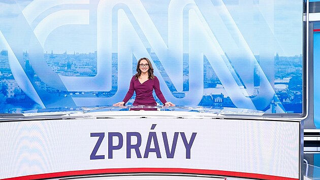 Grafickou zmnou proly vechny zpravodajsk poady CNN Prima NEWS vetn kontinulnch Zprv, kter moderuje i Sabina Drakov. (3. kvtna 2024)