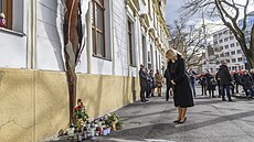 Slovenská prezidentka Zuzana aputová u bratislavského památníku uctila památku...