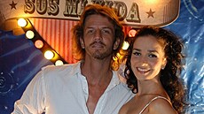 Facundo Arana a Natalia Oreiro ze seriálu Divoký andl