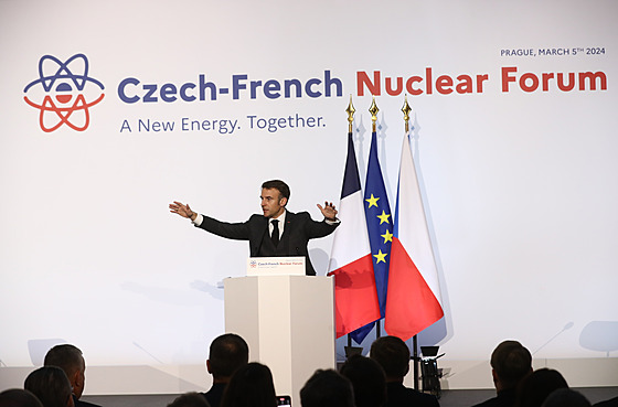 V Praze se konalo  esko-francouzské jaderné fórum, které se uskutenilo pi...