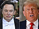 Elon Musk a Donald Trump