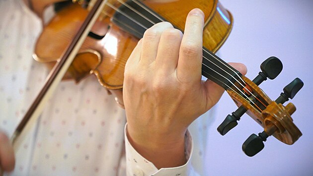 Pro houslistu ne nesmrn dleit kadodenn cvien, protoe je teba neustle upevovat hmatovou jistotu.