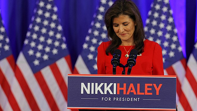 Nikki Haleyov ve stedu oznmila odstoupen z republiknskch primrek (6. bezna 2024)