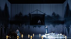 Scéna z inscenace Dvoákovy Rusalky v praském Národním divadle