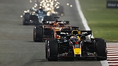 Max Verstappen v ele Velké ceny Bahrajnu