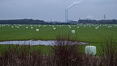 Pozemky v katastru Dolní Lutyn na Karvinsku, kde by mla stát velká továrna na...