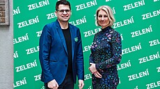 Zelené vede dál dvojice Magdalena Davis a Michal Berg, byli zvoleni do ela strany na sjezdu v Praze 2. bezna 2024
