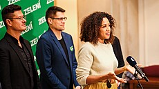 Zelené vede dál dvojice Magdalena Davis a Michal Berg, byli zvoleni do ela strany na sjezdu v Praze 2. bezna 2024