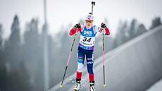 Tereza Voborníková ve vytrvalostním závod na norském Holmenkollenu.