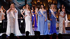 Miss World 2024 eka Krystyna Pyszková a dalí finalistky soute krásy...