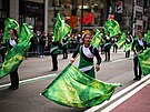 Ptou Avenue v New Yorku proel prvod oslavujc Den svatho Patrika, irskho...
