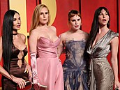 Demi Moore a její dcery Rumer, Tallulah a Scout LaRue Willisovy na Vanity Fair...