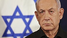 Izraelský premiér Benjamin Netanjahu (28. íjna 2023)