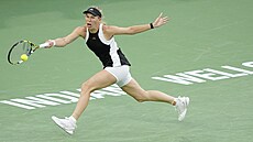 Caroline Wozniacká na turnaji v Indian Wells.