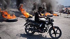 Haiti suuje násilí gang. (13. bezna 2024)