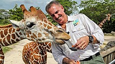 editel Zoo Miami Ron Magill s irafou. (23. ervna 2021)