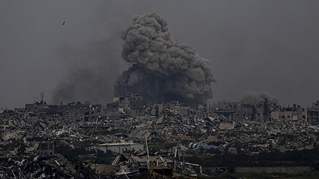 Nsledky izraelskho bombardovn Gazy (17. bezna 2024)
