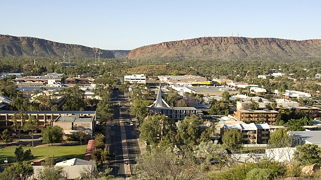 Australsk msto Alice Springs