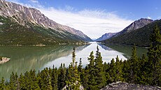 Chilkoot trail a Benettovo jezero