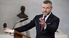 Pedseda slovenského parlamentu Peter Pellegrini (27. bezna 2024)