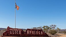 Australské msto Alice Springs