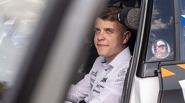 Dominik Sttesk v novm voze koda Fabia RS Rally2.