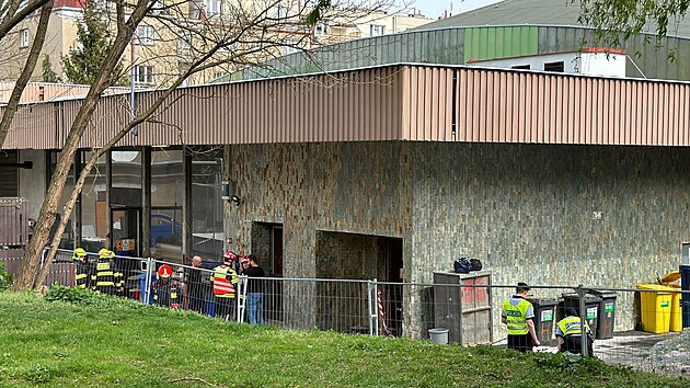 Ve Vokovicch unikl pavek ze zimnho stadionu (8. dubna 2024)