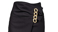 Krátká sexy sukn s módním zdobením v podob zlatého etzu, cena 499 K
