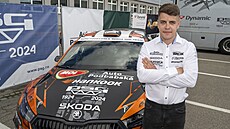 Dominik Stíteský pedstavuje nový vz koda Fabia RS Rally2.