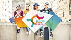 Logo studentské finann-vdomostní soute European Money Quiz (EMQ) (12....