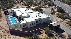 Vysněný dům stojí v Arizoně v městě Tucson. 